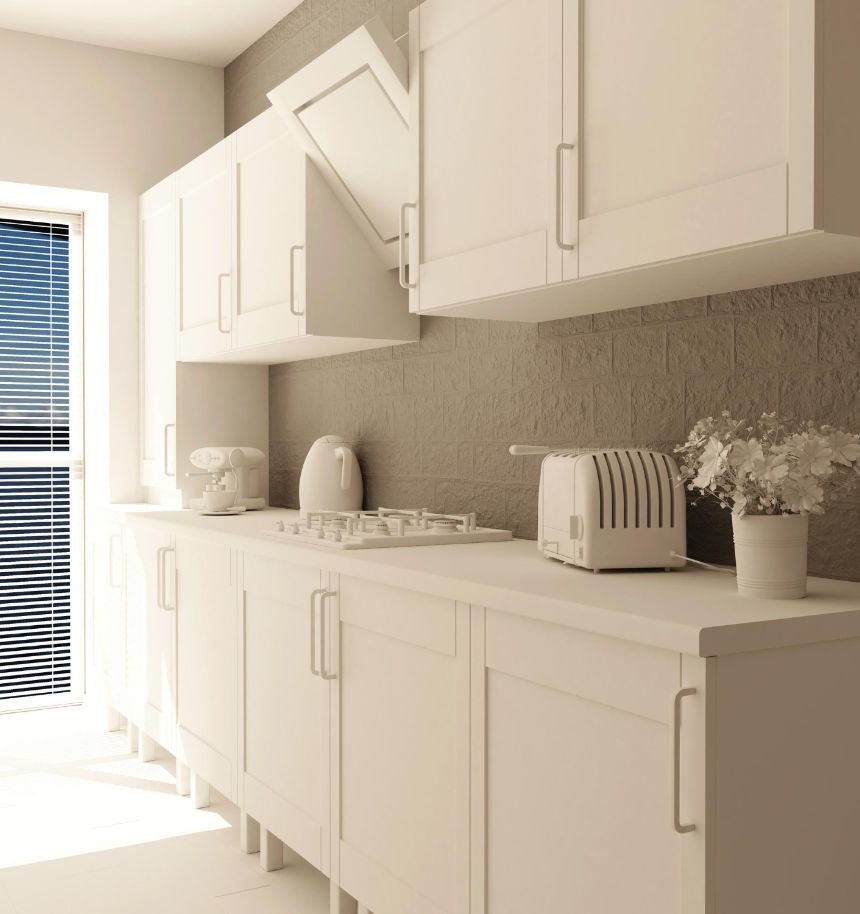 1951 Cabinetry in New Jersey kitchen cabinet display