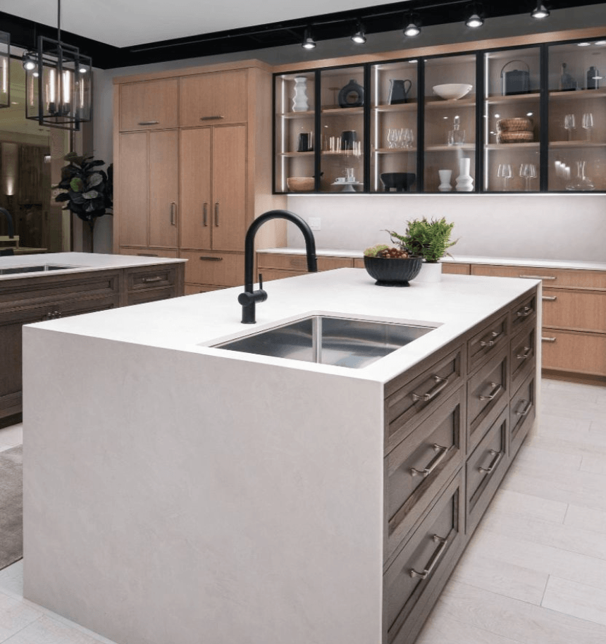 wood node cabinets